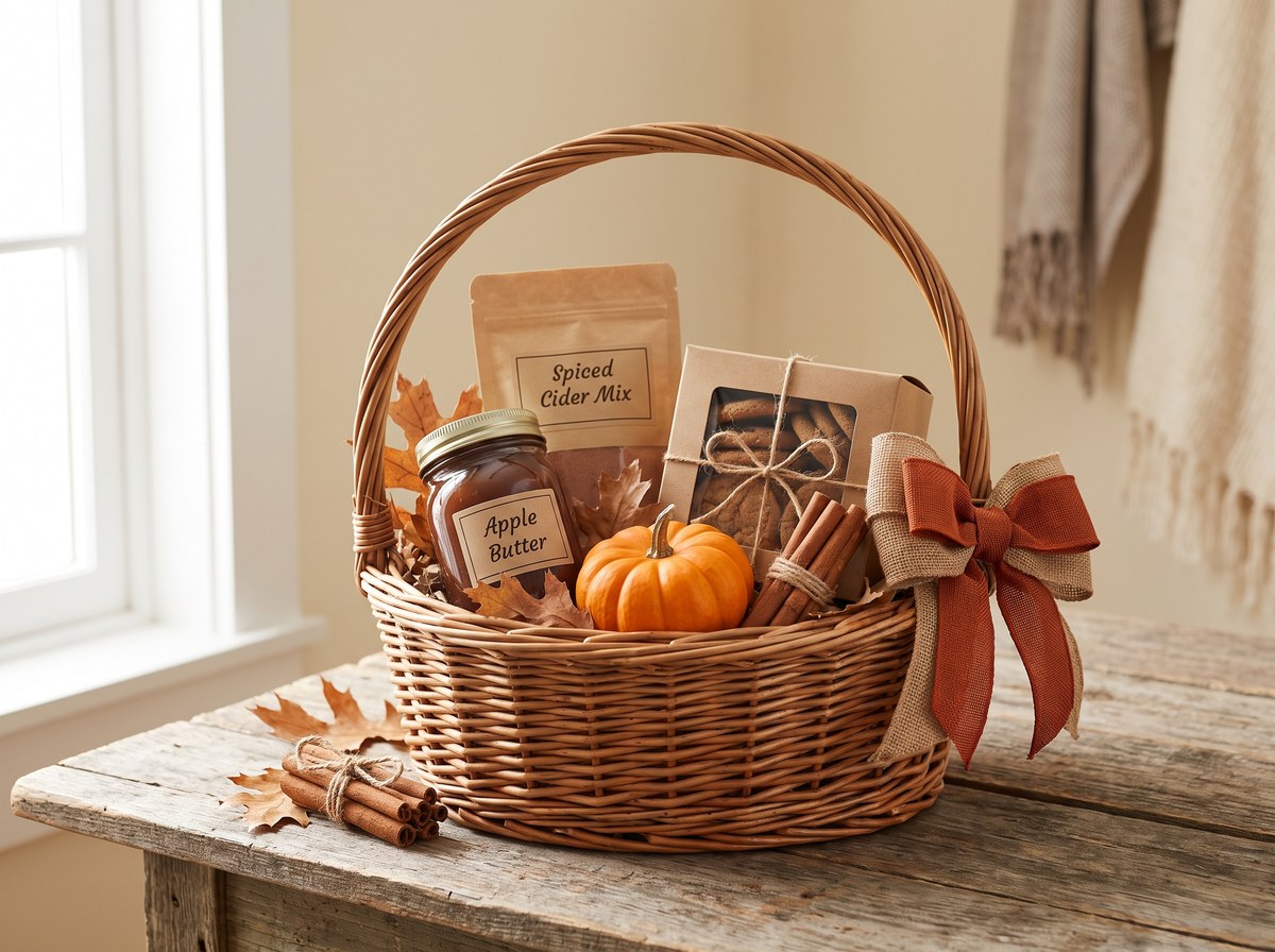 The Harvest Basket — gift basket by Eden Curated Baskets